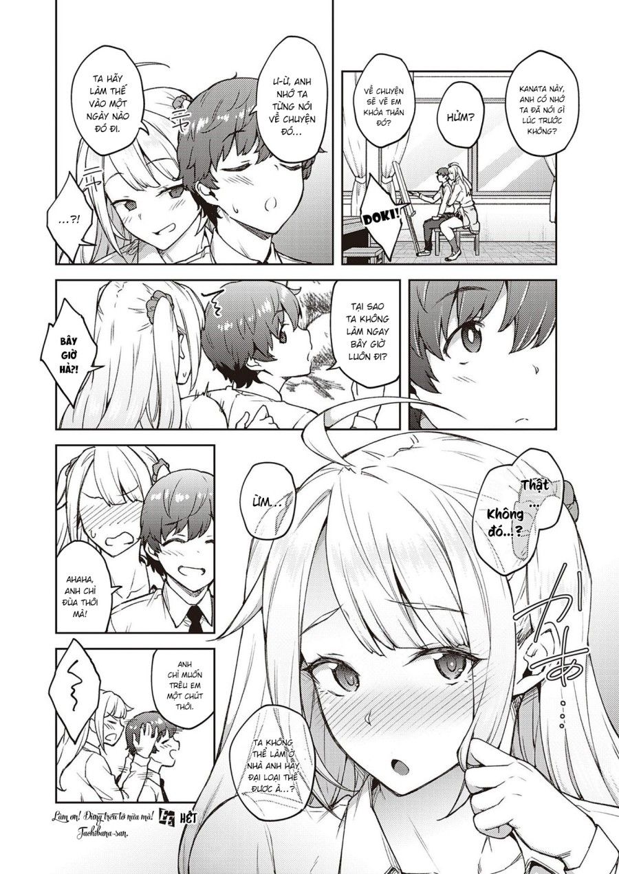 Làm Ơn! Đừng Trêu Tớ Nữa Mà, Tachibana-san! Oneshot page 26 - Giả Dược
