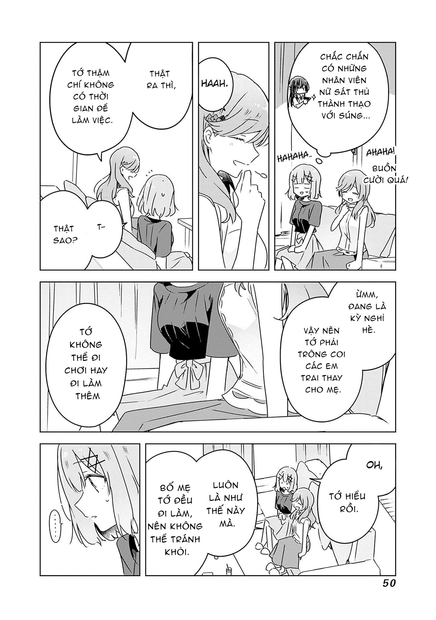 đọc truyện Làm Sao Tớ Có Thể Trở Thành Người Yêu Của Cậu Được Chứ, Không Thể Nào! (※lẽ Ra Là Vậy Cơ Mà!?) Chương 40 ảnh 15 tại Thiên Thai Truyện