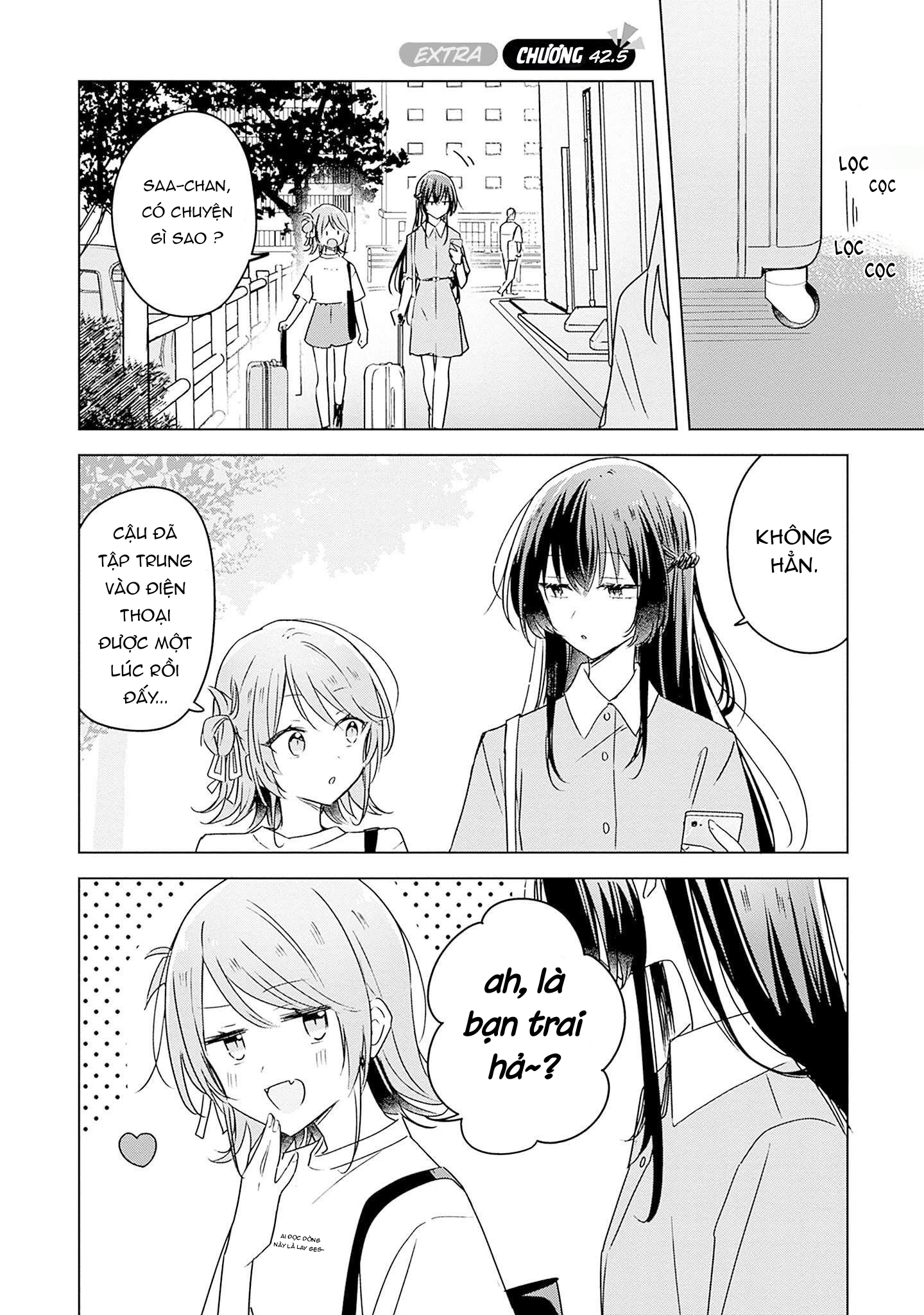 đọc truyện Làm Sao Tớ Có Thể Trở Thành Người Yêu Của Cậu Được Chứ, Không Thể Nào! (※lẽ Ra Là Vậy Cơ Mà!?) Chương 44.5 ảnh 2 tại Thiên Thai Truyện