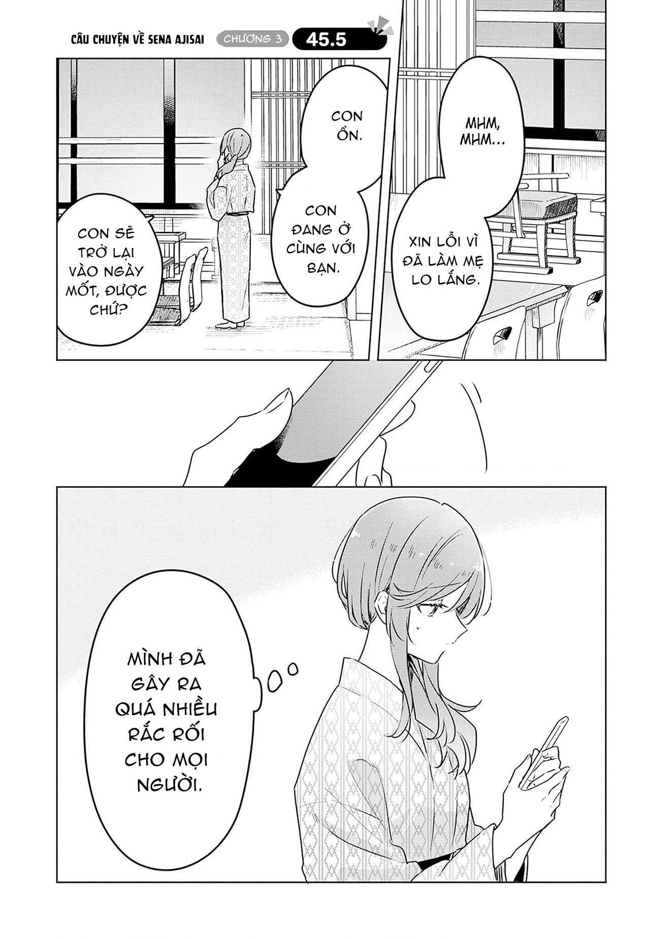 đọc truyện Làm Sao Tớ Có Thể Trở Thành Người Yêu Của Cậu Được Chứ, Không Thể Nào! (※lẽ Ra Là Vậy Cơ Mà!?) Chương 45.5 ảnh 2 tại Thiên Thai Truyện