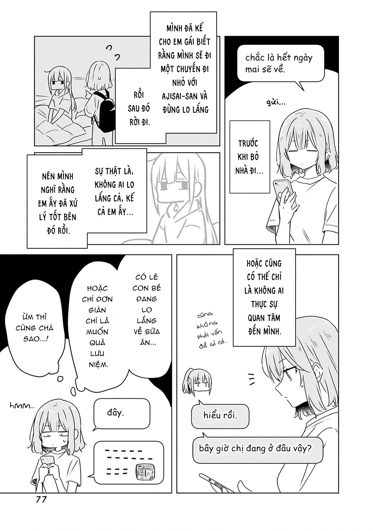 đọc truyện Làm Sao Tớ Có Thể Trở Thành Người Yêu Của Cậu Được Chứ, Không Thể Nào! (※lẽ Ra Là Vậy Cơ Mà!?) Chương 47 ảnh 4 tại Thiên Thai Truyện