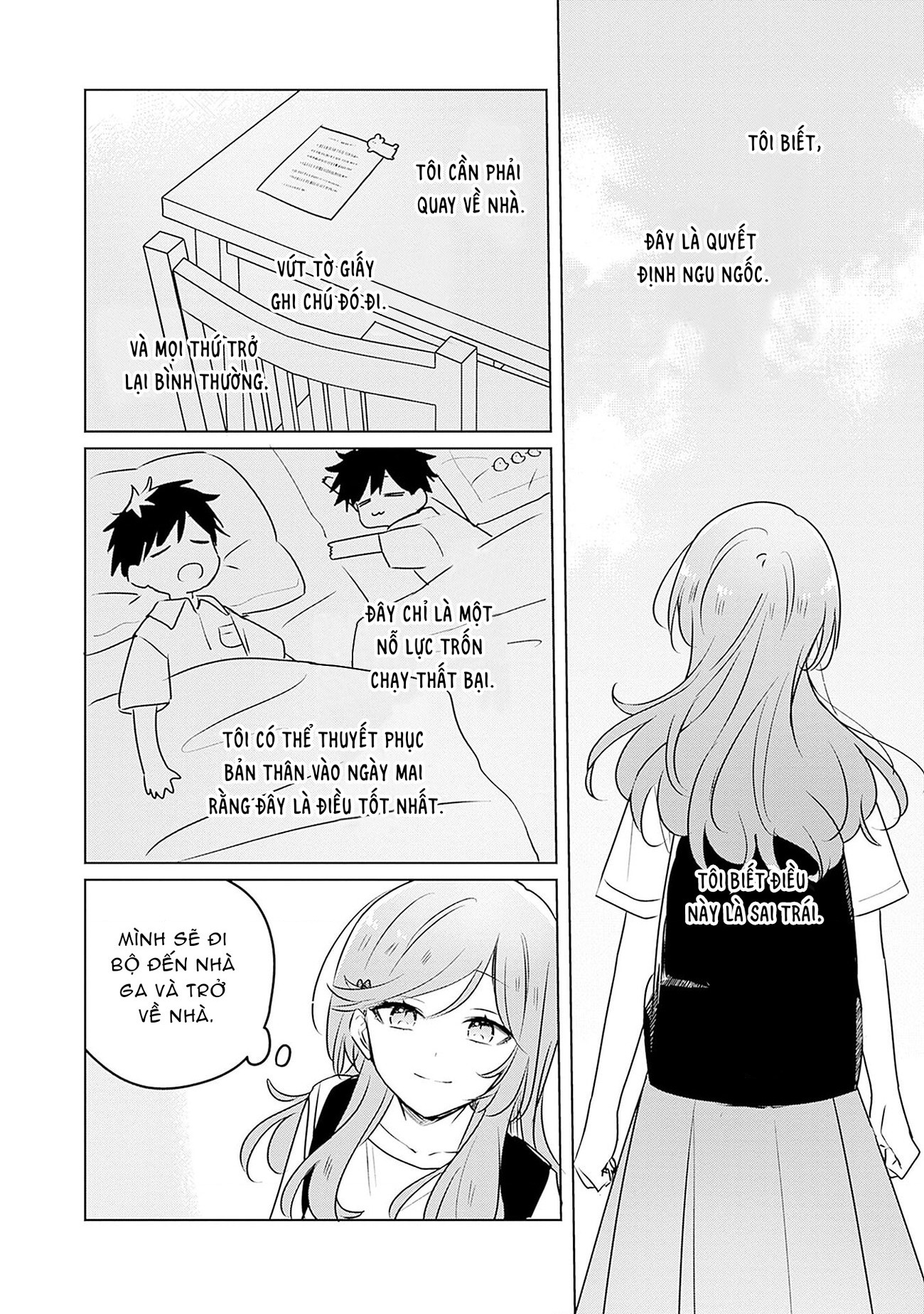 đọc truyện Làm Sao Tớ Có Thể Trở Thành Người Yêu Của Cậu Được Chứ, Không Thể Nào! (※lẽ Ra Là Vậy Cơ Mà!?) Chương 55.5 ảnh 5 tại Thiên Thai Truyện