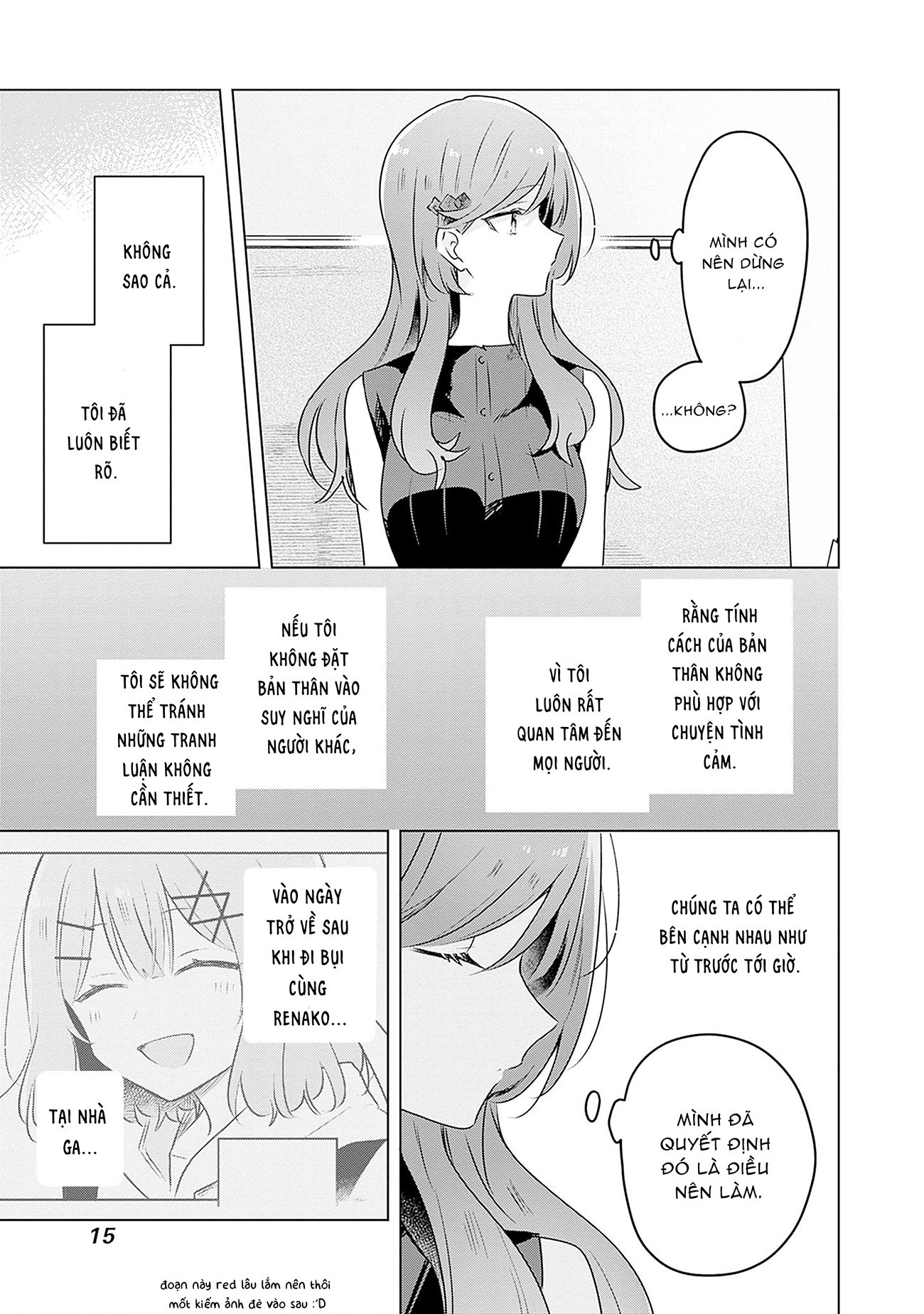 đọc truyện Làm Sao Tớ Có Thể Trở Thành Người Yêu Của Cậu Được Chứ, Không Thể Nào! (※lẽ Ra Là Vậy Cơ Mà!?) Chương 58.6 ảnh 16 tại Thiên Thai Truyện