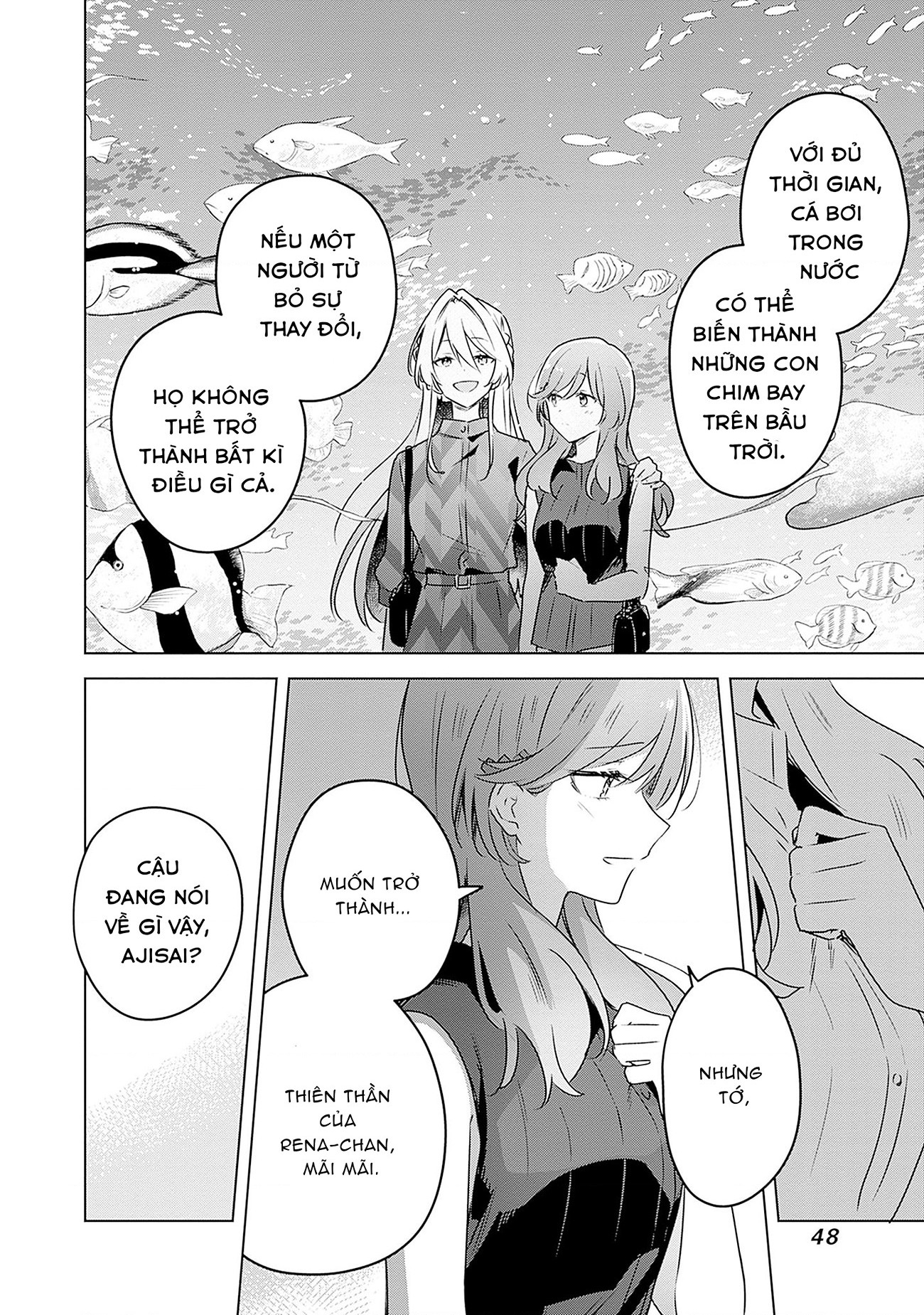 đọc truyện Làm Sao Tớ Có Thể Trở Thành Người Yêu Của Cậu Được Chứ, Không Thể Nào! (※lẽ Ra Là Vậy Cơ Mà!?) Chương 58.7 ảnh 25 tại Thiên Thai Truyện