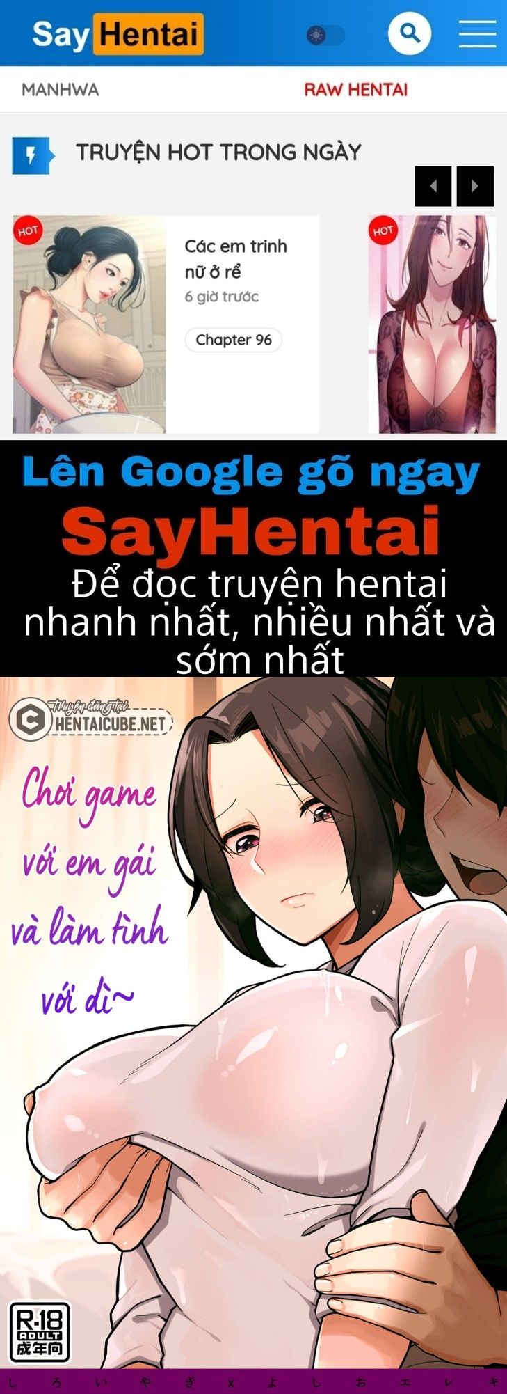 Làm Tình Với Dì Và Chơi Game Với Em Gái Chương 1 page 1 - Giả Dược