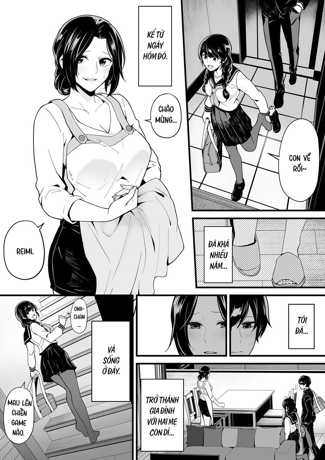 Làm Tình Với Dì Và Chơi Game Với Em Gái Chương 1 page 5 - Giả Dược