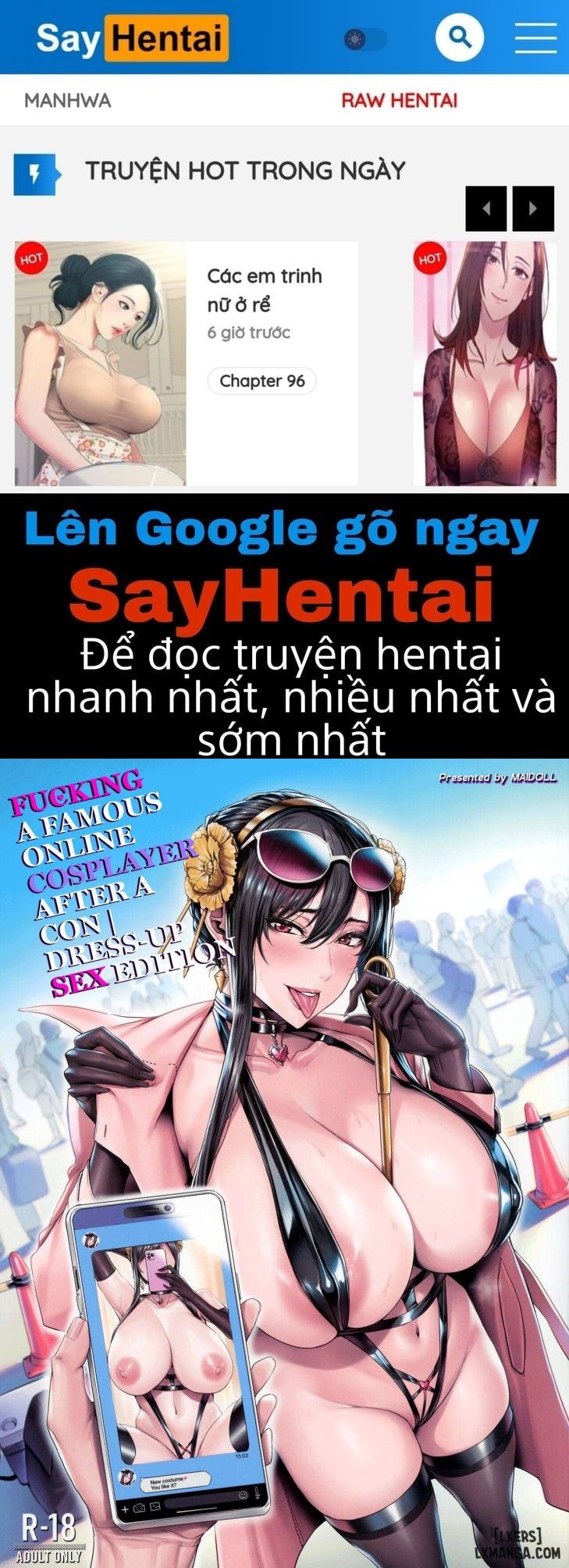 đọc truyện Làm Tình Với Một Cosplayer Nổi Tiếng Chương 1 ảnh 1 tại Giả Dược