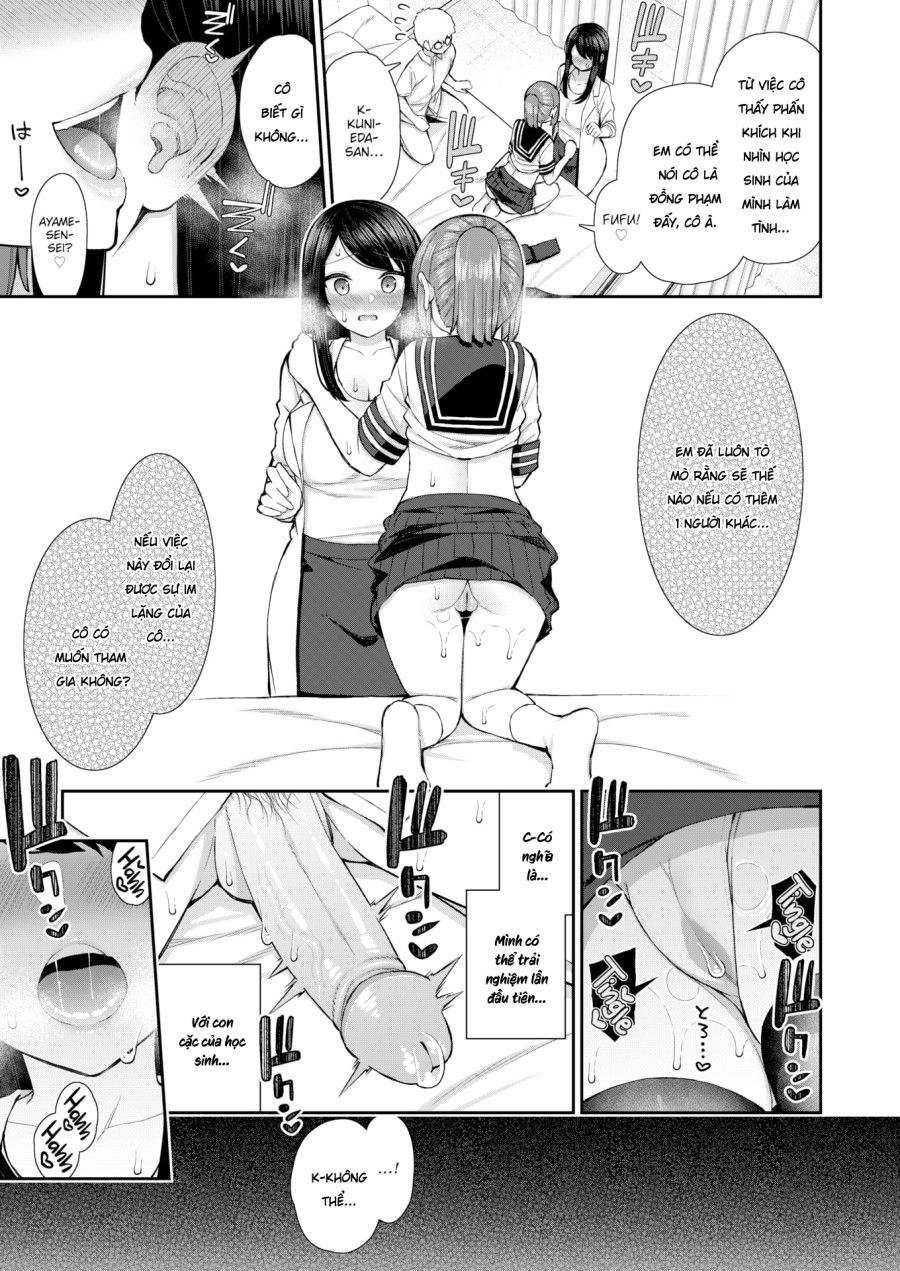 Làm Tình Với Senpai Và Cô Giáo. Chương 1 page 16 - Giả Dược