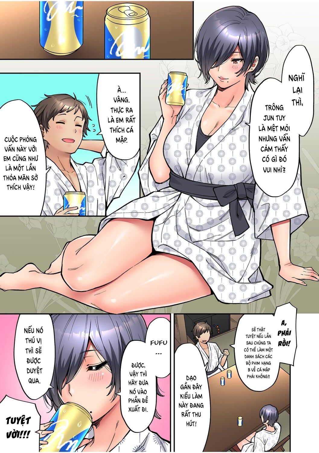 Làm Tình Với Vị Sếp Say Xỉn Chương 3 page 10 - Giả Dược