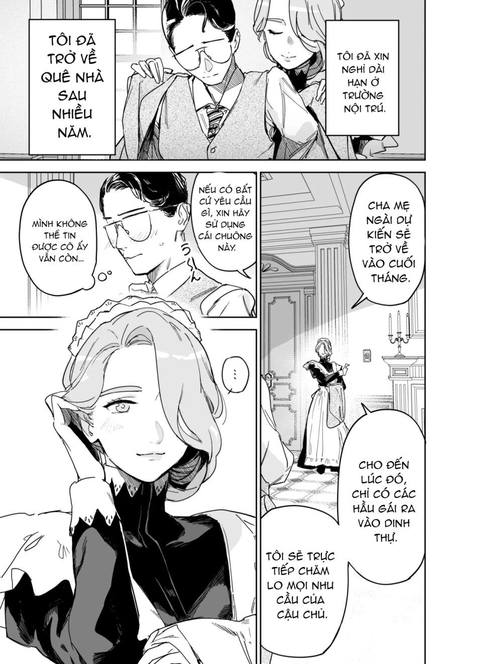 đọc truyện Lần Đầu Của Cô Bảo Mẫu Isabella ~ Nếu Cậu Muốn, Hãy Thụ Thai Cho Tôi Nhé ~ Chương 1 ảnh 6 tại Thiên Thai Truyện