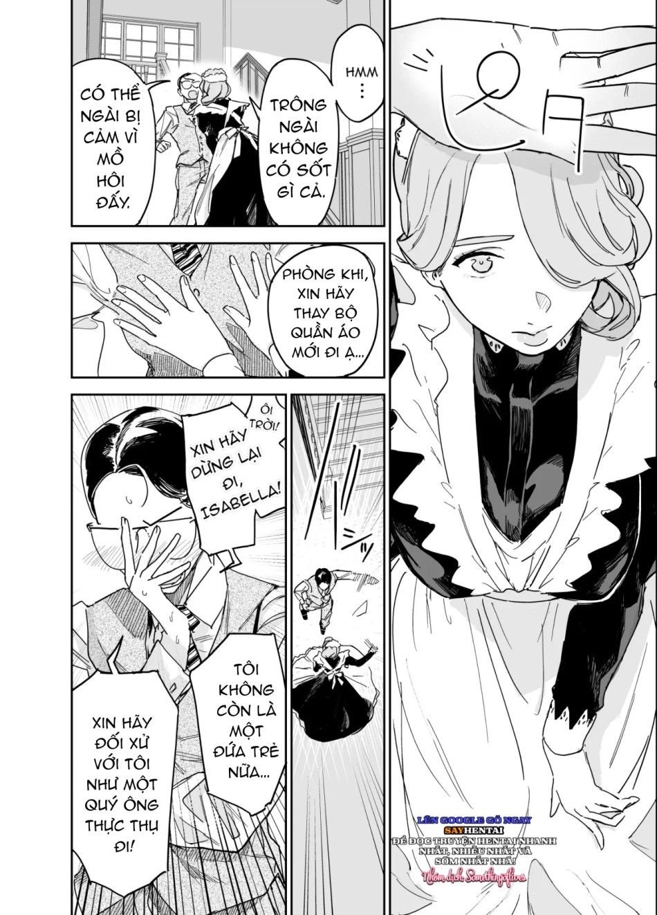 đọc truyện Lần Đầu Của Cô Bảo Mẫu Isabella ~ Nếu Cậu Muốn, Hãy Thụ Thai Cho Tôi Nhé ~ Chương 1 ảnh 11 tại Thiên Thai Truyện