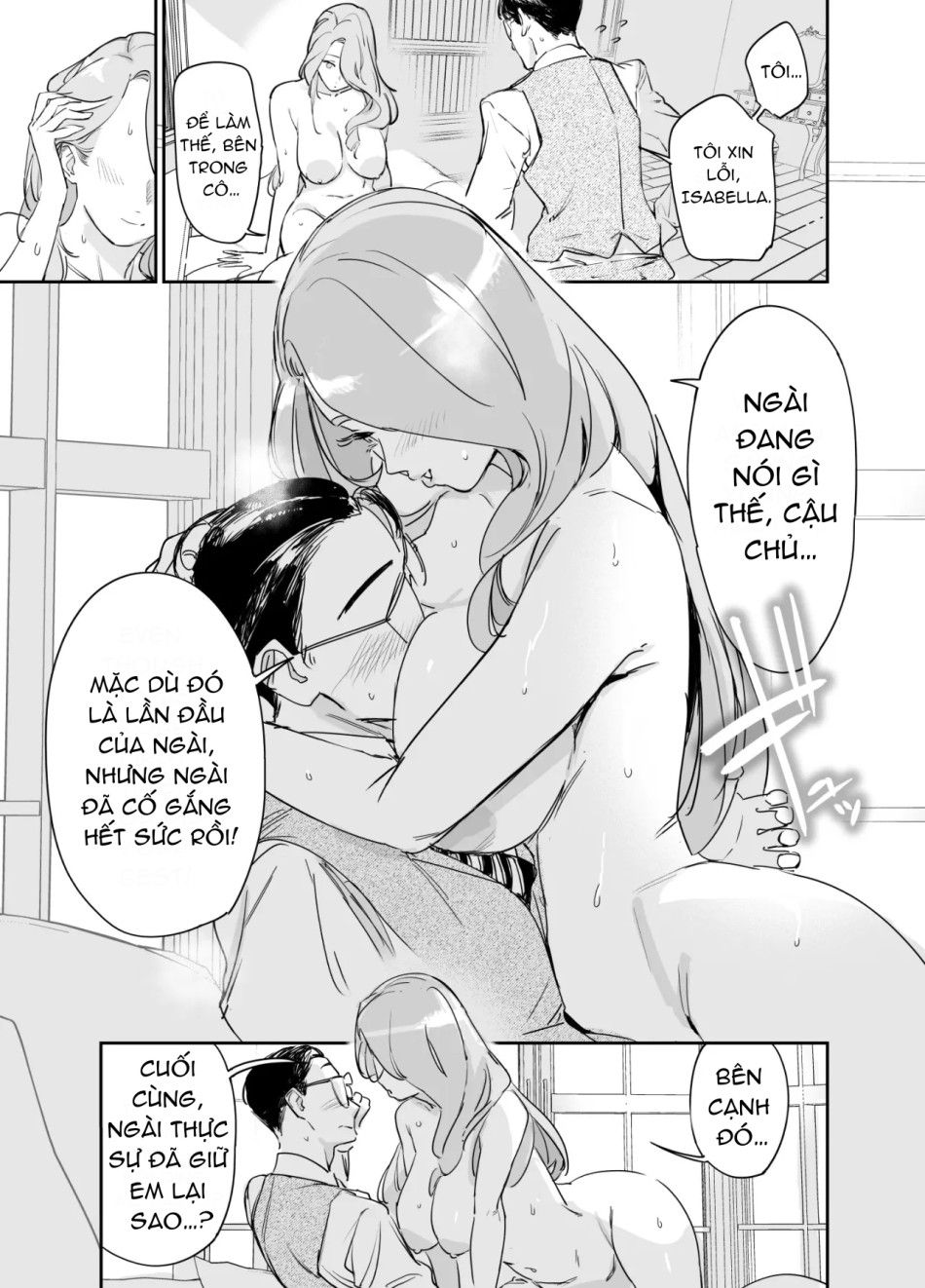 đọc truyện Lần Đầu Của Cô Bảo Mẫu Isabella ~ Nếu Cậu Muốn, Hãy Thụ Thai Cho Tôi Nhé ~ Chương 2 ảnh 20 tại Thiên Thai Truyện