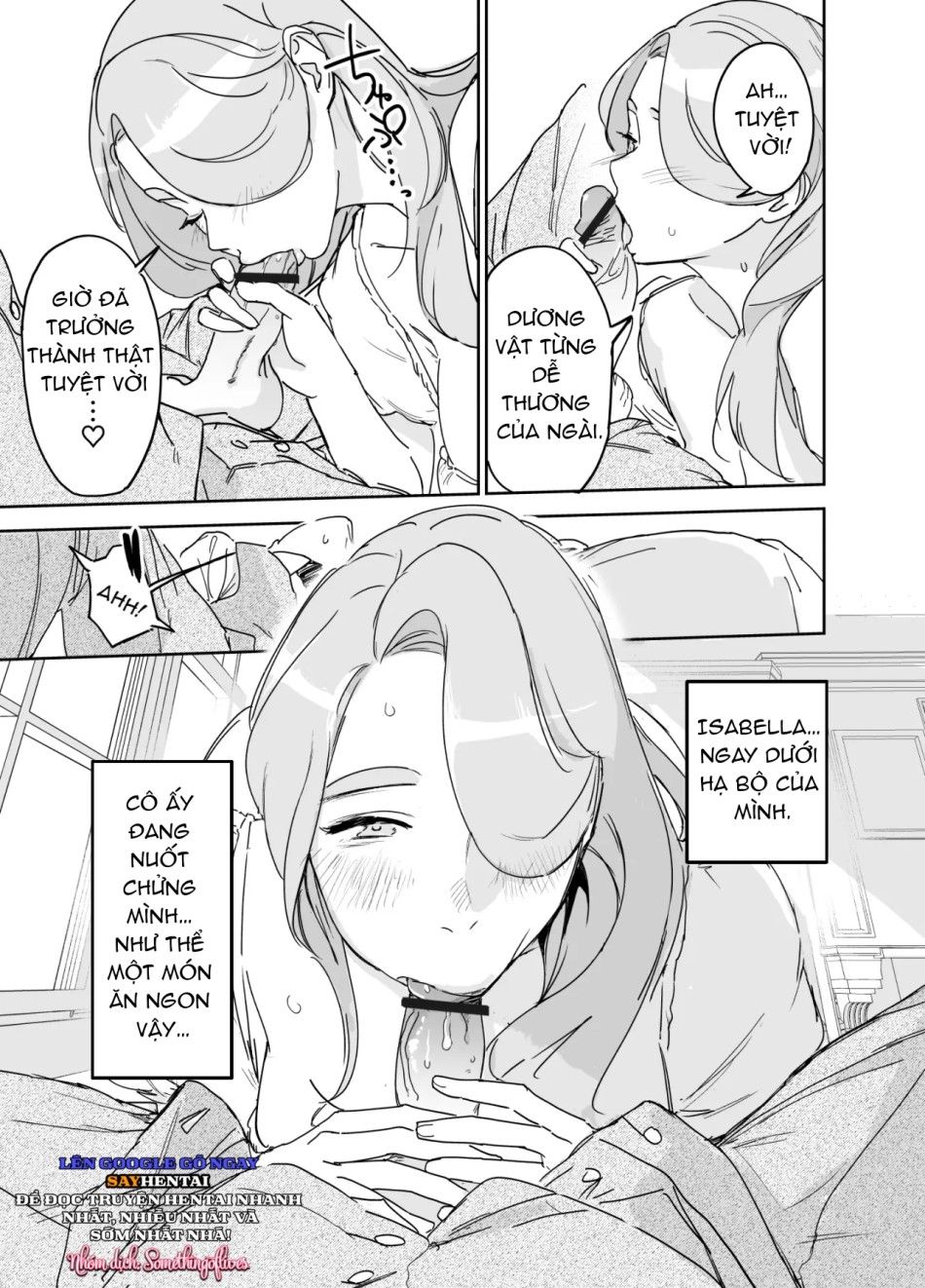 đọc truyện Lần Đầu Của Cô Bảo Mẫu Isabella ~ Nếu Cậu Muốn, Hãy Thụ Thai Cho Tôi Nhé ~ Chương 2 ảnh 6 tại Thiên Thai Truyện