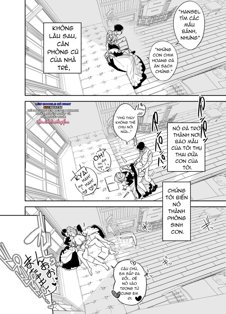 đọc truyện Lần Đầu Của Cô Bảo Mẫu Isabella ~ Nếu Cậu Muốn, Hãy Thụ Thai Cho Tôi Nhé ~ Chương 3 ảnh 11 tại Thiên Thai Truyện