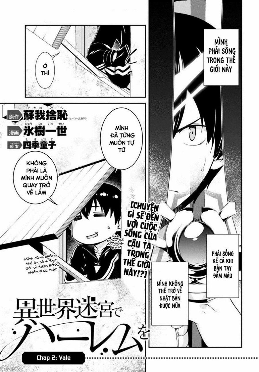 Lập Harem Chốn Mê Cung Ở Dị Giới Chương 2 page 4 - Giả Dược