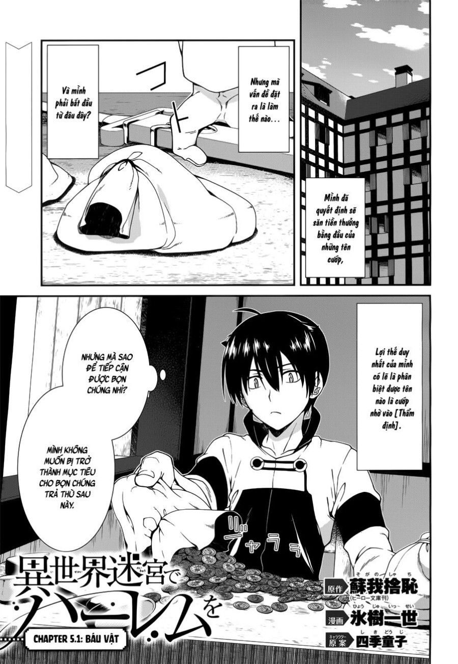 Lập Harem Chốn Mê Cung Ở Dị Giới Chương 5.1 page 6 - Giả Dược