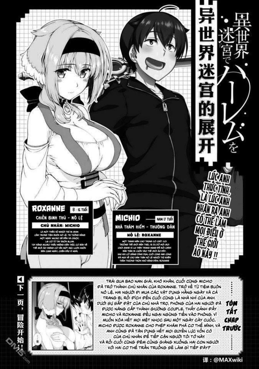 Lập Harem Chốn Mê Cung Ở Dị Giới Chương 6.3 page 4 - Giả Dược