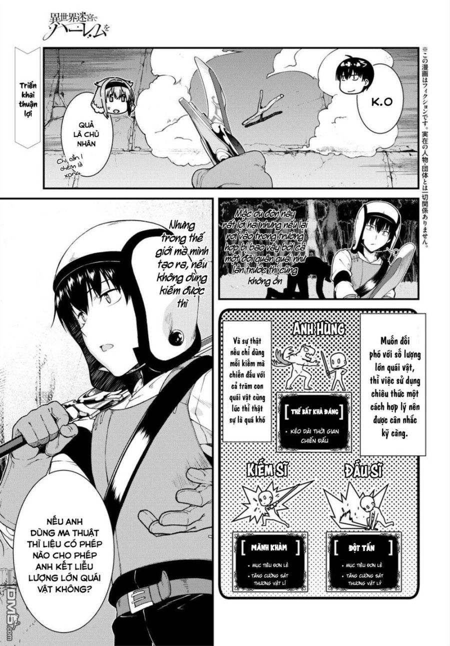 Lập Harem Chốn Mê Cung Ở Dị Giới Chương 7.3 page 6 - Giả Dược