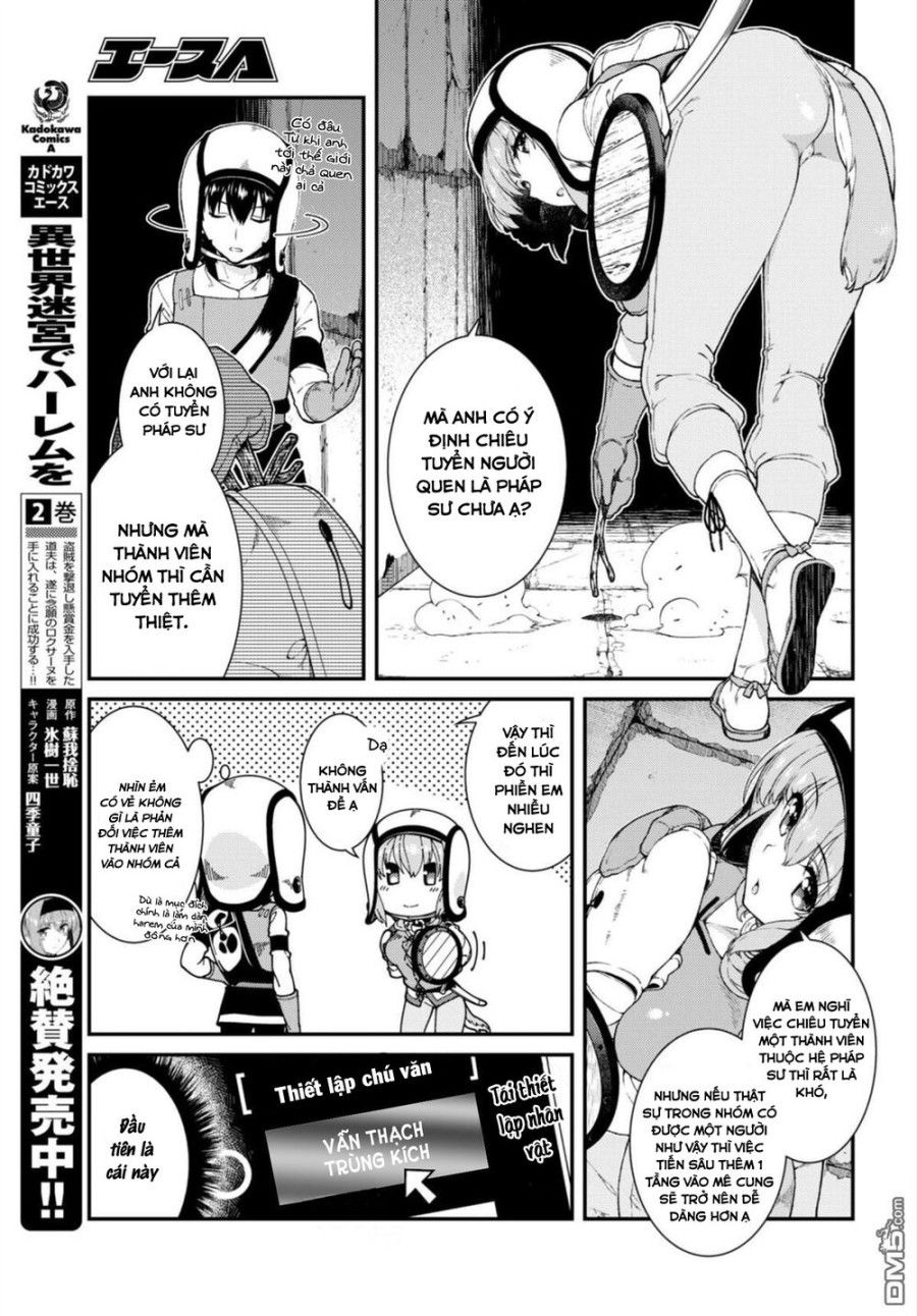 Lập Harem Chốn Mê Cung Ở Dị Giới Chương 7.3 page 9 - Giả Dược