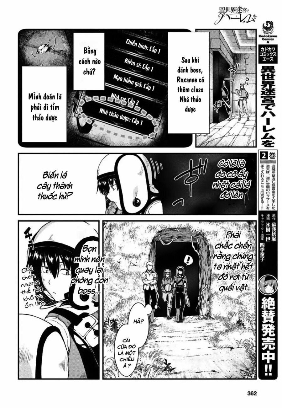 Lập Harem Chốn Mê Cung Ở Dị Giới Chương 8.2 page 18 - Giả Dược