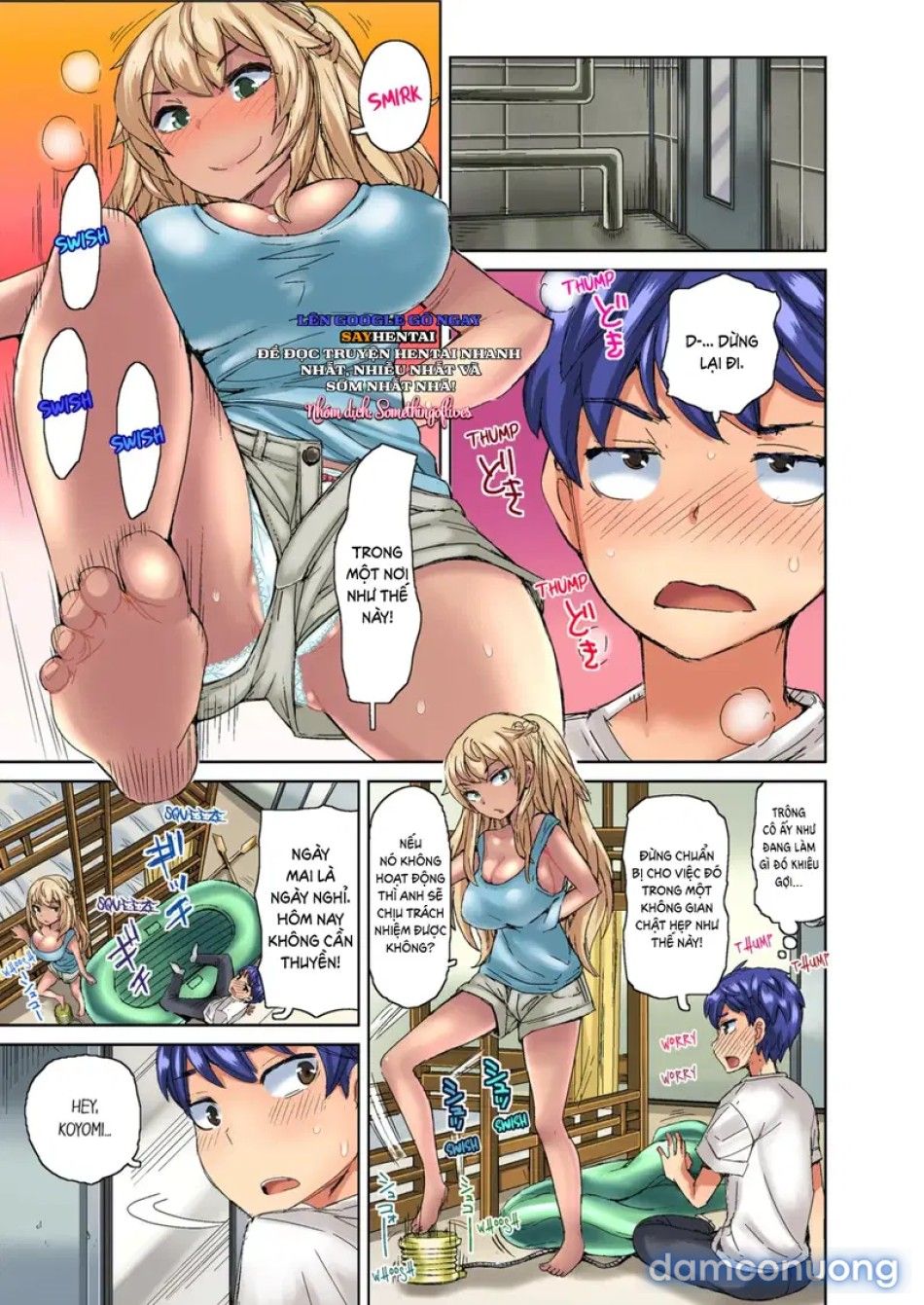 đọc truyện Lấy Đi Trinh Tiết Của Một Cô Nàng Rám Nắng Nóng Bỏng Tập 1-2 - Đã Kiểm Duyệt Chương 3 ảnh 18 tại Thiên Thai Truyện