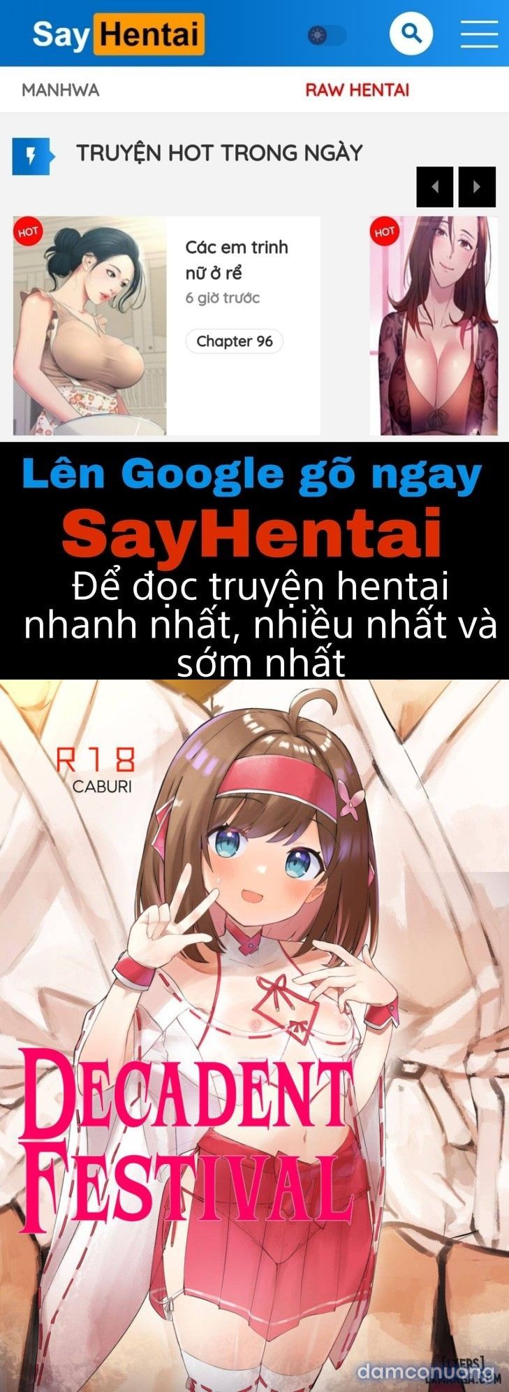 đọc truyện Lễ Hội Suy Đồi Chương 1 ảnh 1 tại Giả Dược