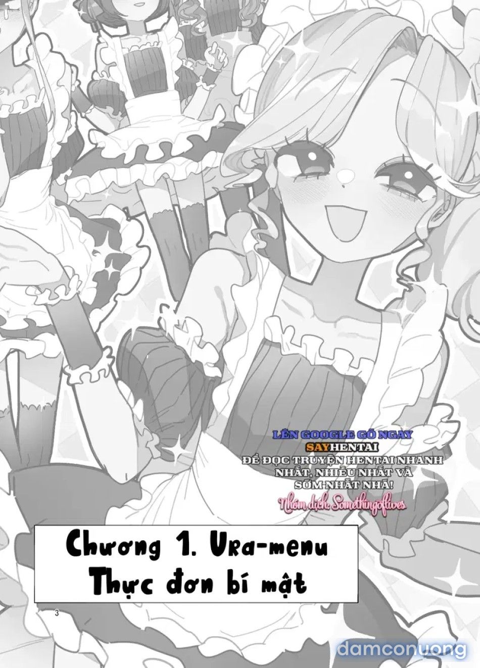 đọc truyện Lễ Hội Văn Hóa Trường Nam Sinh, Quán Cà Phê Hầu Gái - Tập 2 Chương 1 ảnh 3 tại Thiên Thai Truyện