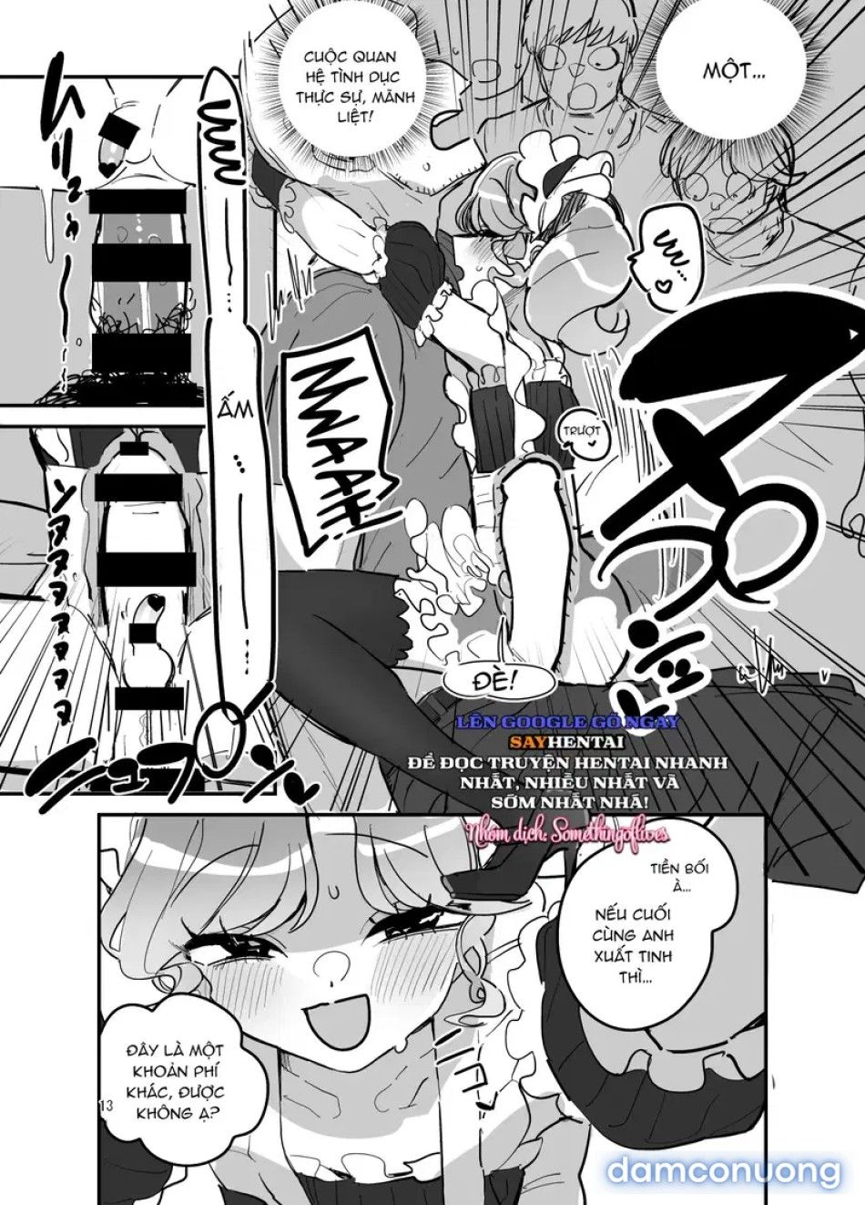 đọc truyện Lễ Hội Văn Hóa Trường Nam Sinh, Quán Cà Phê Hầu Gái - Tập 2 Chương 1 ảnh 13 tại Thiên Thai Truyện