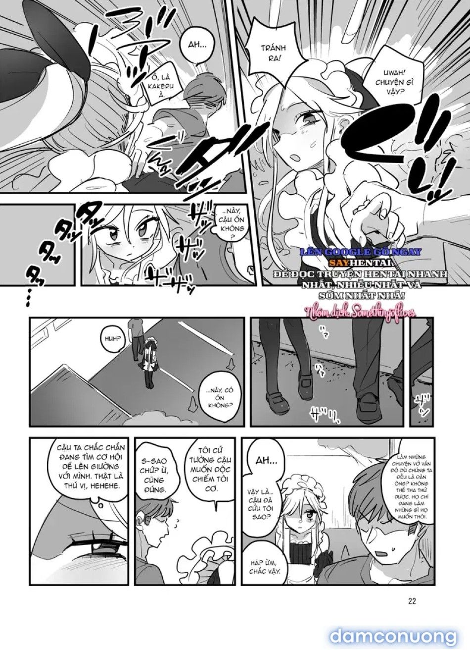 đọc truyện Lễ Hội Văn Hóa Trường Nam Sinh, Quán Cà Phê Hầu Gái - Tập 2 Chương 1 ảnh 22 tại Thiên Thai Truyện