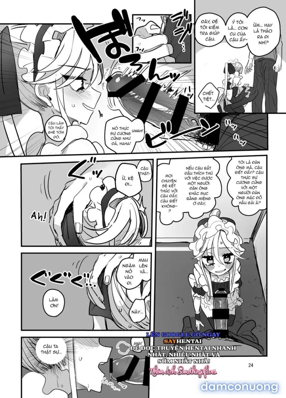 đọc truyện Lễ Hội Văn Hóa Trường Nam Sinh, Quán Cà Phê Hầu Gái - Tập 2 Chương 1 ảnh 24 tại Thiên Thai Truyện