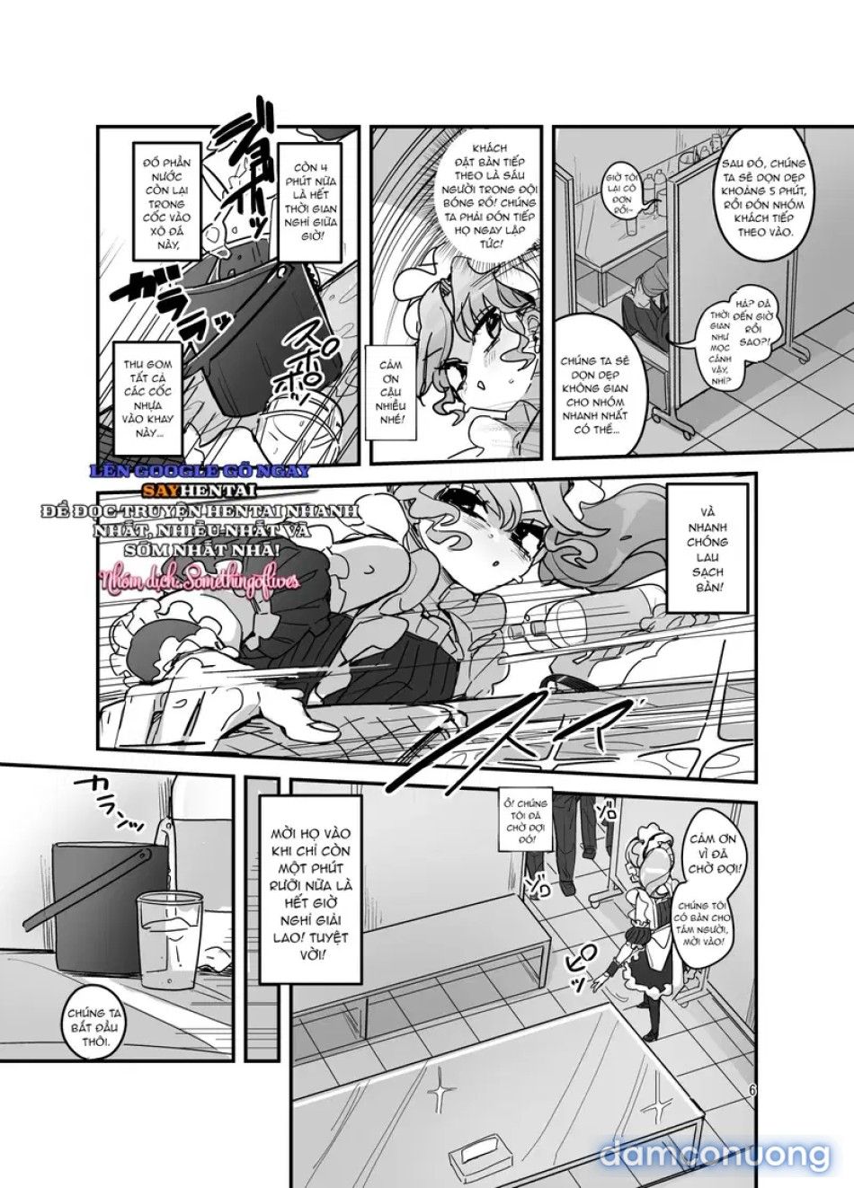 đọc truyện Lễ Hội Văn Hóa Trường Nam Sinh, Quán Cà Phê Hầu Gái - Tập 2 Chương 1 ảnh 6 tại Thiên Thai Truyện