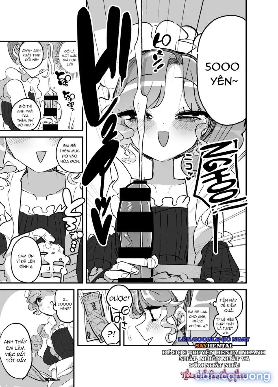 đọc truyện Lễ Hội Văn Hóa Trường Nam Sinh, Quán Cà Phê Hầu Gái - Tập 2 Chương 1 ảnh 11 tại Thiên Thai Truyện