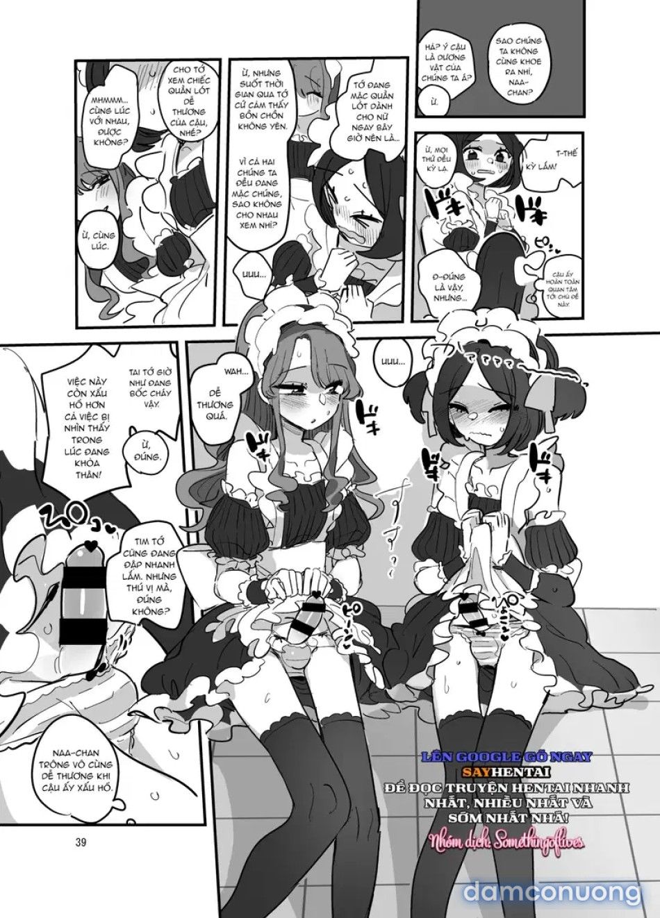 đọc truyện Lễ Hội Văn Hóa Trường Nam Sinh, Quán Cà Phê Hầu Gái - Tập 2 Chương 2 ảnh 14 tại Thiên Thai Truyện