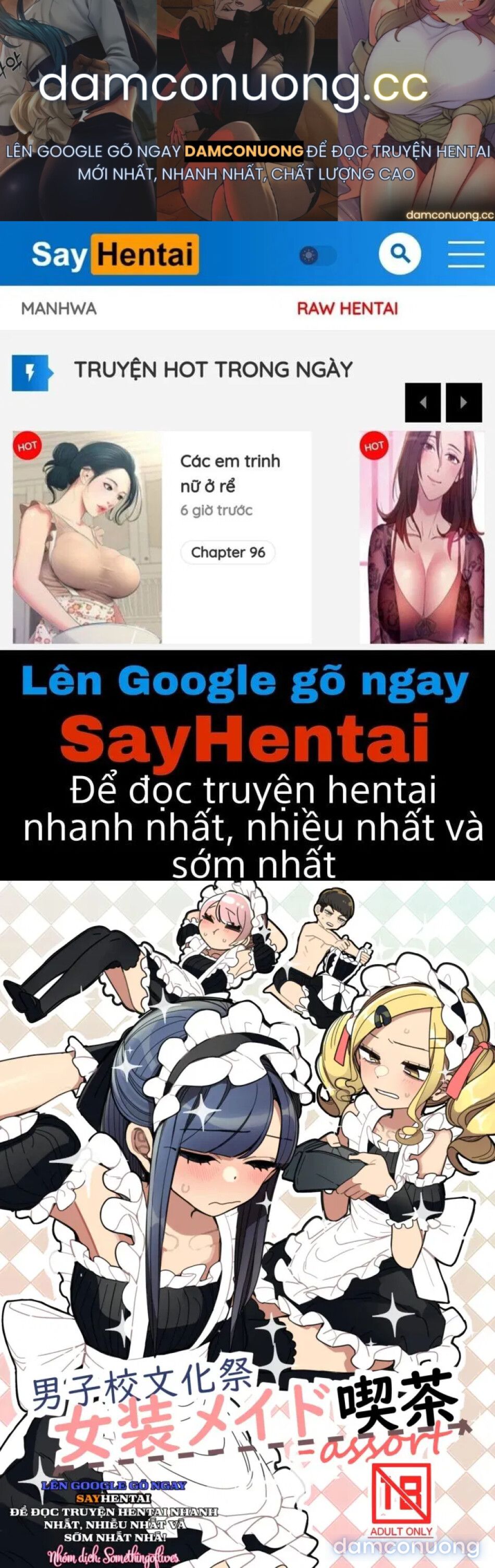 đọc truyện Lễ Hội Văn Hóa Trường Nam Sinh, Quán Cà Phê Hầu Gái Chương 1 ảnh 2 tại Thiên Thai Truyện