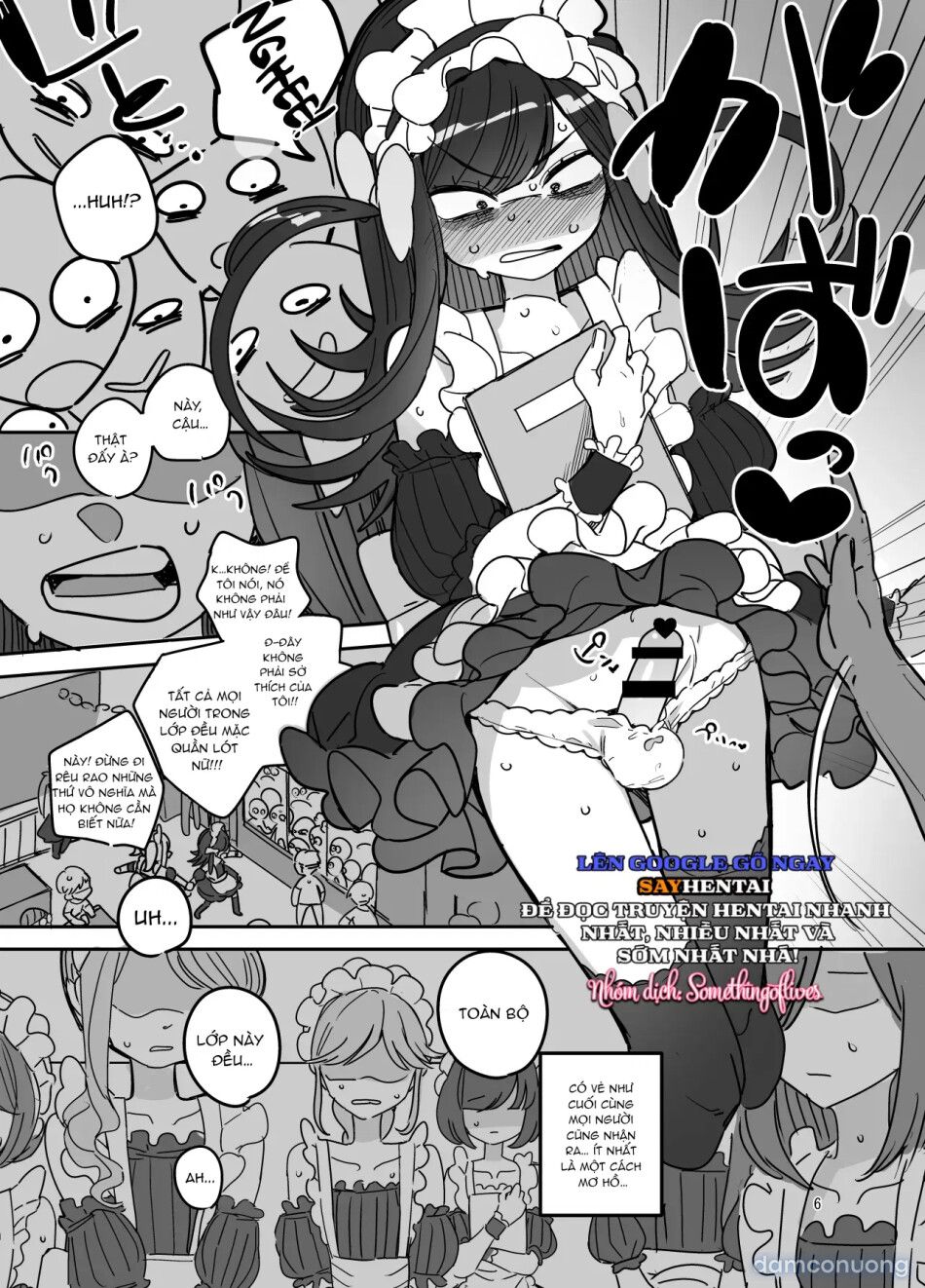 đọc truyện Lễ Hội Văn Hóa Trường Nam Sinh, Quán Cà Phê Hầu Gái Chương 1 ảnh 6 tại Thiên Thai Truyện