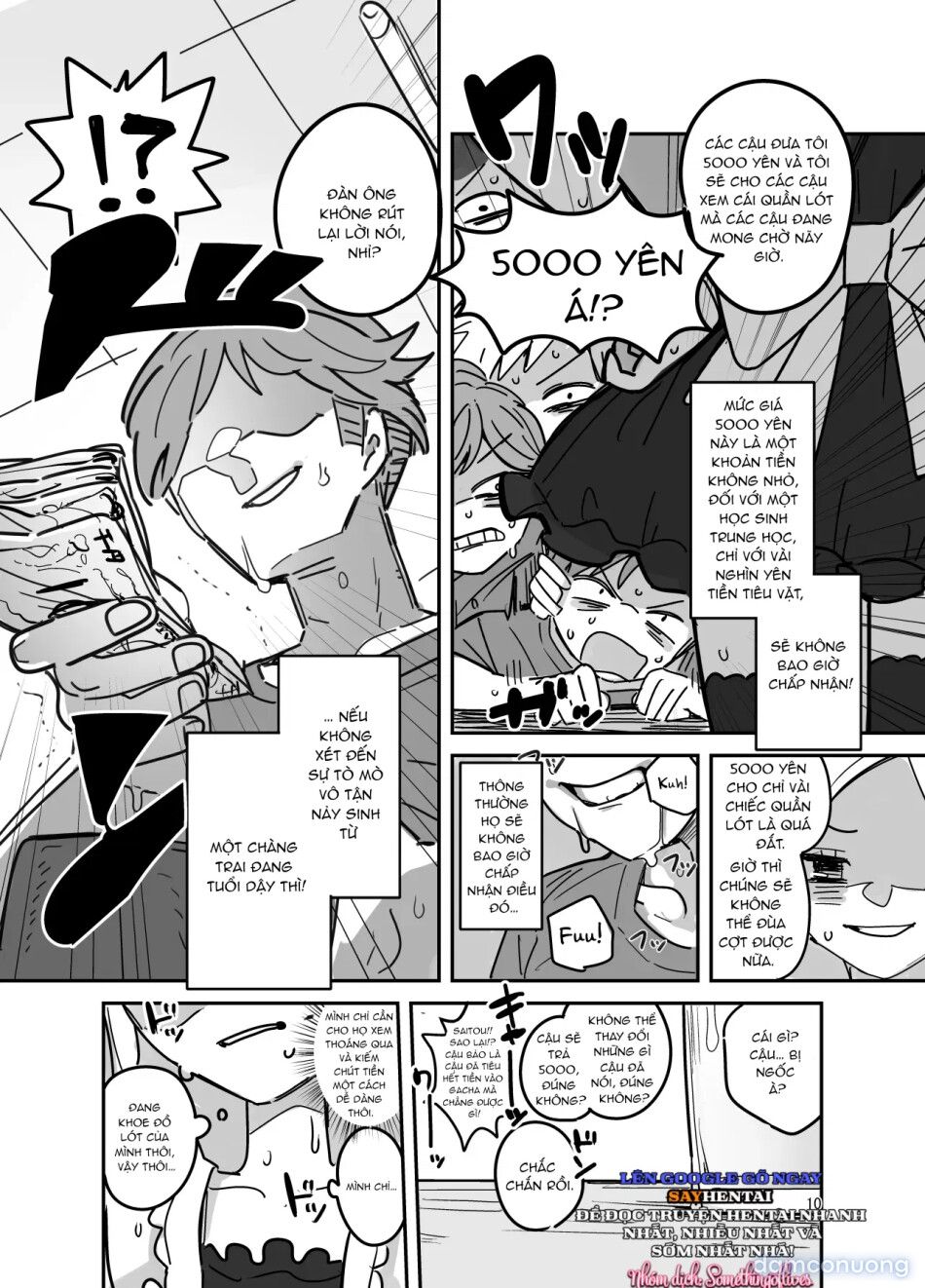 đọc truyện Lễ Hội Văn Hóa Trường Nam Sinh, Quán Cà Phê Hầu Gái Chương 1 ảnh 10 tại Thiên Thai Truyện