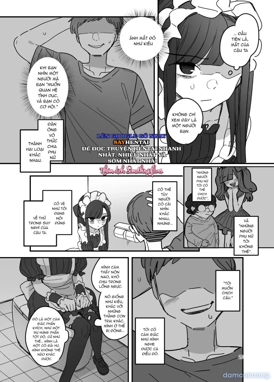 đọc truyện Lễ Hội Văn Hóa Trường Nam Sinh, Quán Cà Phê Hầu Gái Chương 2 ảnh 3 tại Thiên Thai Truyện