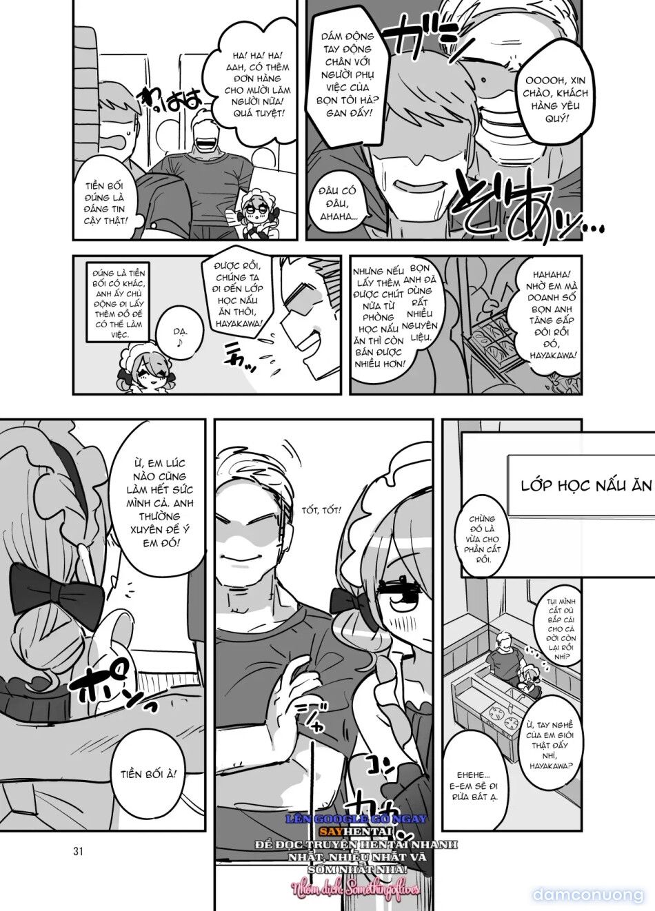 đọc truyện Lễ Hội Văn Hóa Trường Nam Sinh, Quán Cà Phê Hầu Gái Chương 2 ảnh 14 tại Thiên Thai Truyện