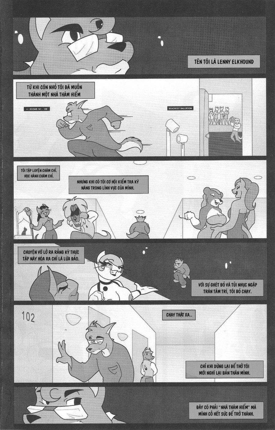đọc truyện Lenny Elkhound 7 - Intern To Adventure Oneshot ảnh 2 tại Giả Dược