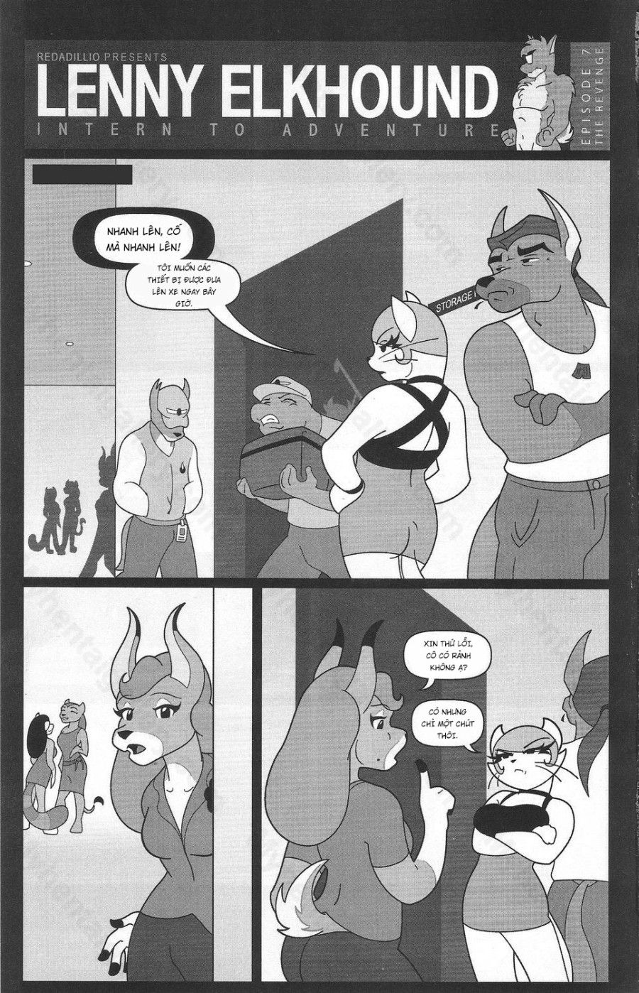 đọc truyện Lenny Elkhound 7 - Intern To Adventure Oneshot ảnh 3 tại Giả Dược