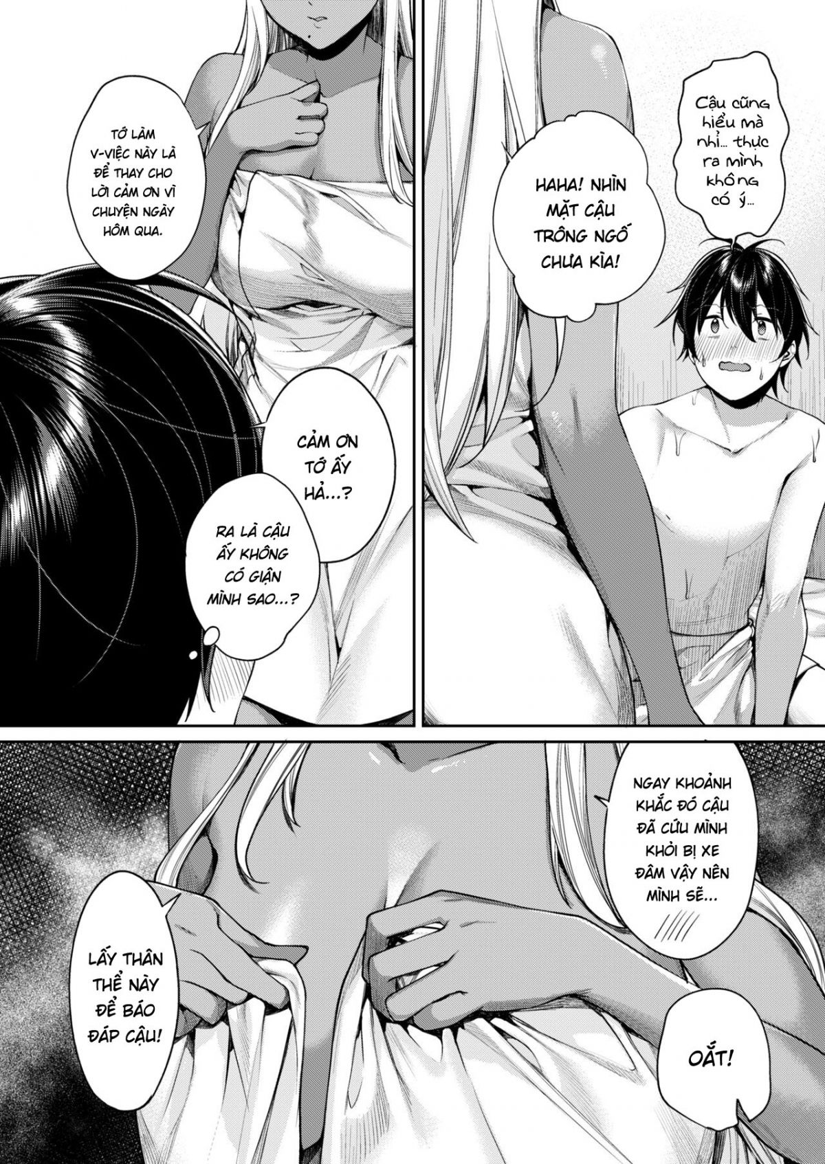 đọc truyện Lí Do Tôi Có Có Bạn Gái Là Cô Nàng Gyaru Da Ngăm! Oneshot ảnh 12 tại Giả Dược