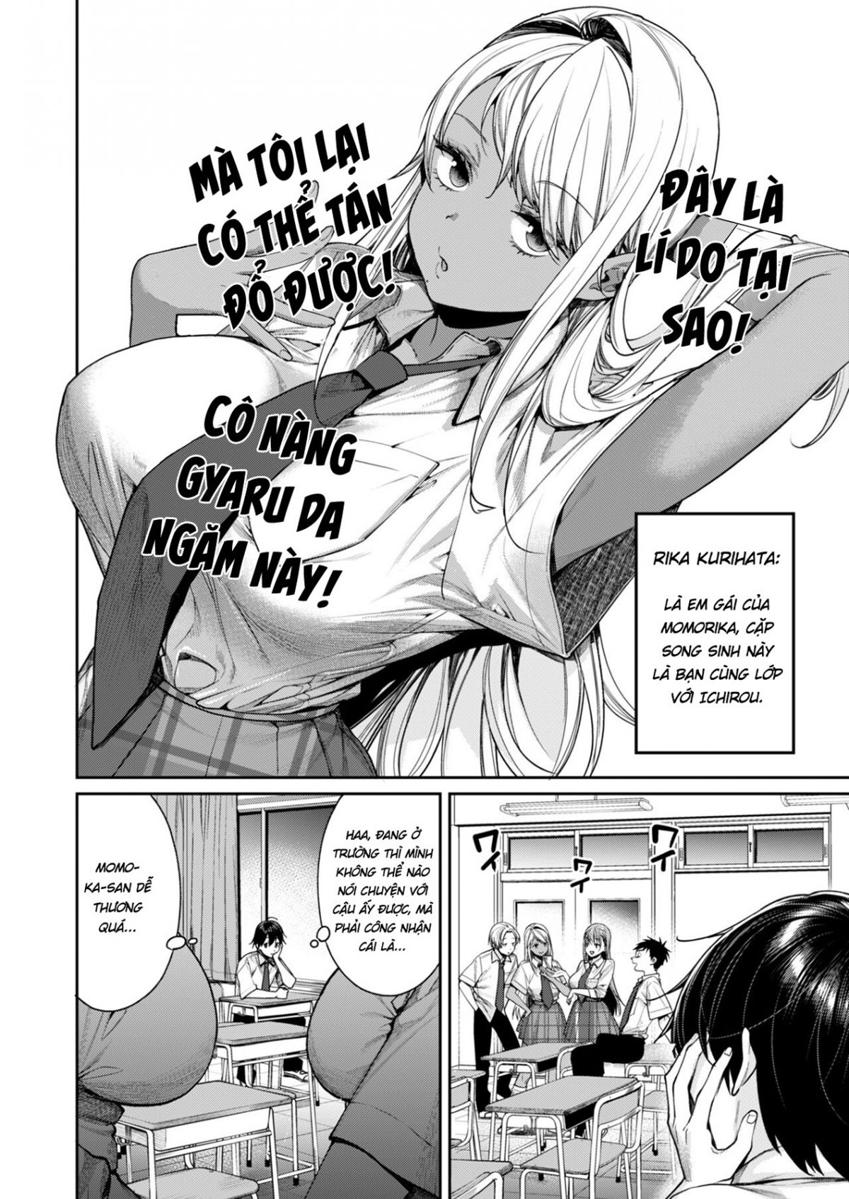 đọc truyện Lí Do Tôi Có Có Bạn Gái Là Cô Nàng Gyaru Da Ngăm! Oneshot ảnh 4 tại Giả Dược
