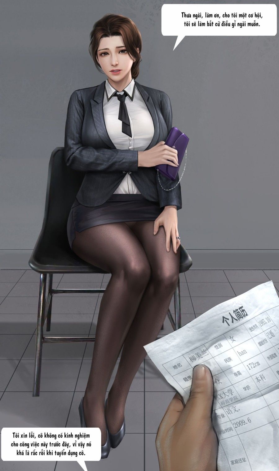 Liễu Mĩ Lan Chương 1 page 3 - Giả Dược