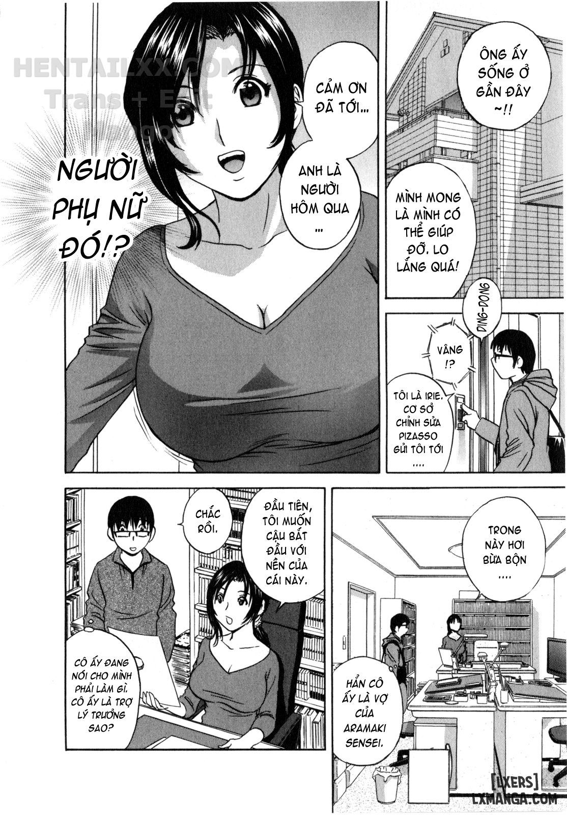 đọc truyện Life With Married Women Just Like A Manga Chương 1 ảnh 16 tại Thiên Thai Truyện
