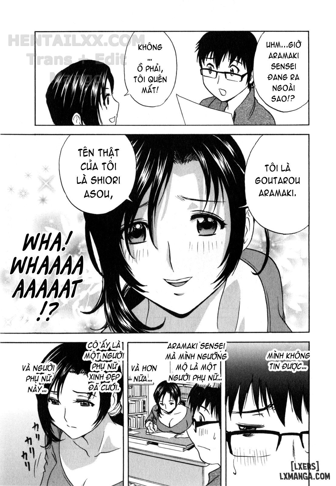 đọc truyện Life With Married Women Just Like A Manga Chương 1 ảnh 17 tại Thiên Thai Truyện