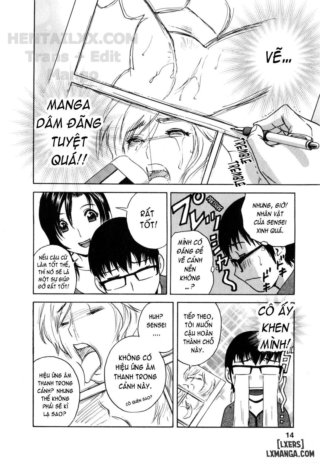đọc truyện Life With Married Women Just Like A Manga Chương 1 ảnh 18 tại Thiên Thai Truyện
