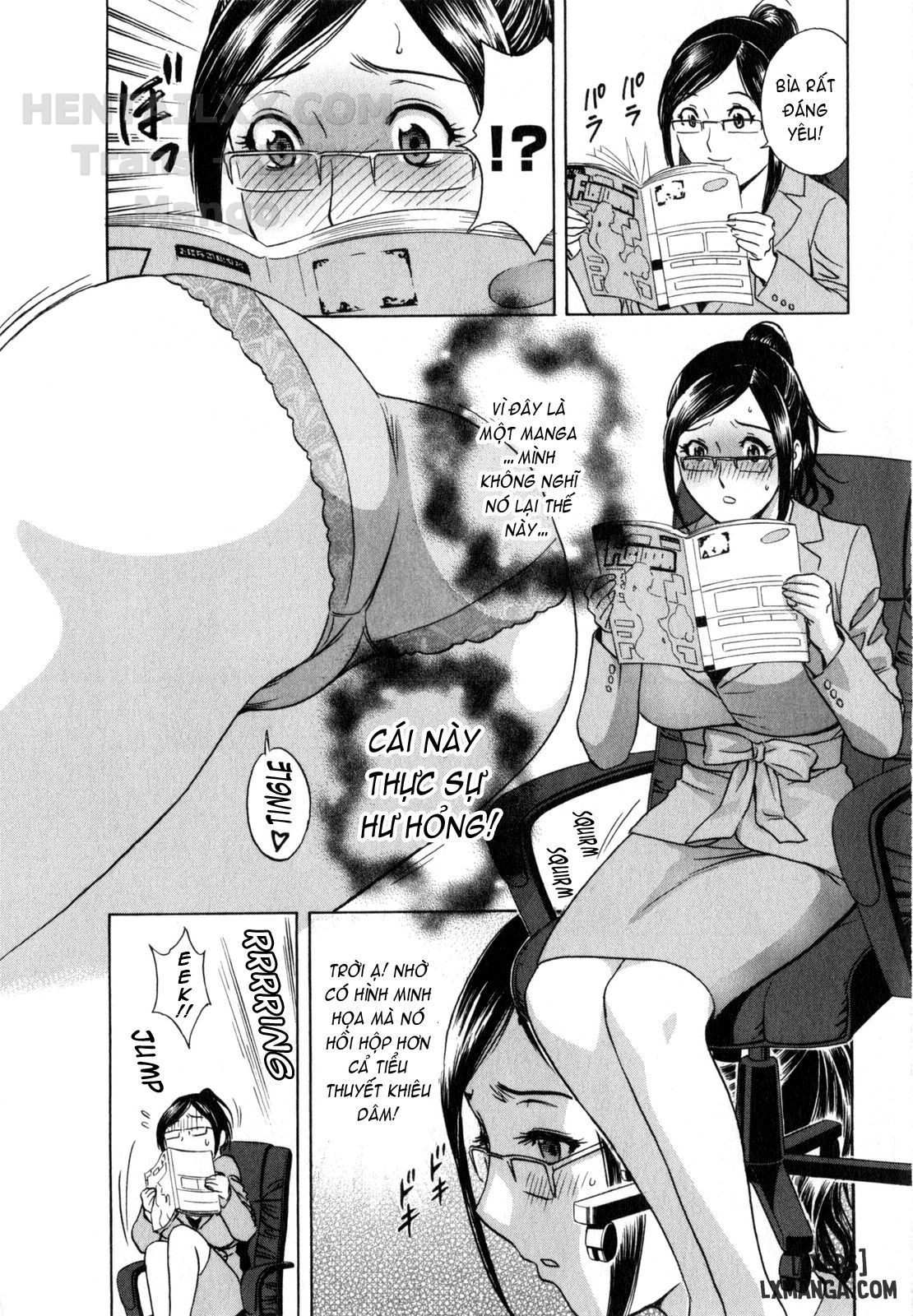 đọc truyện Life With Married Women Just Like A Manga Chương 11 ảnh 17 tại Thiên Thai Truyện