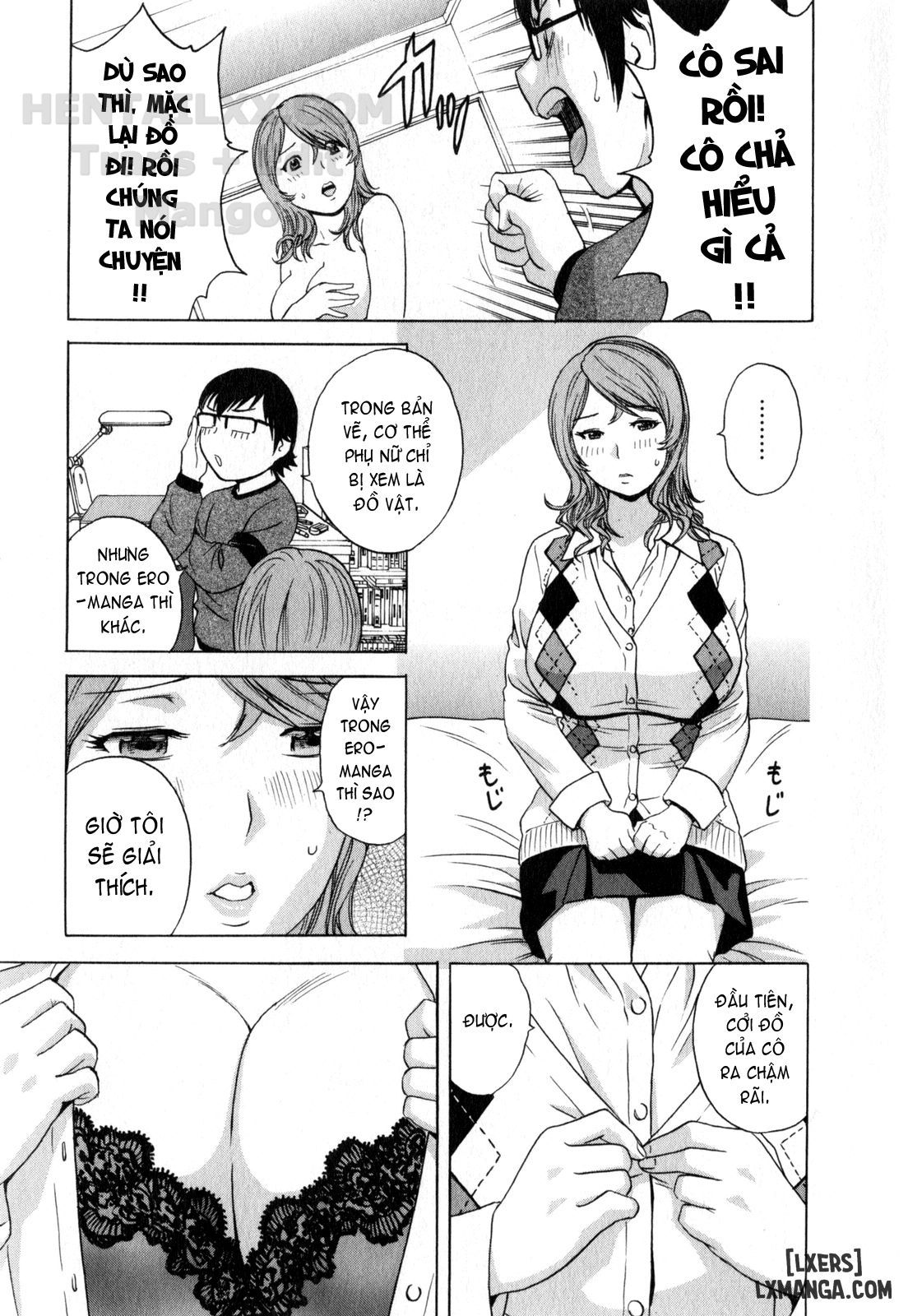 đọc truyện Life With Married Women Just Like A Manga Chương 12 ảnh 12 tại Thiên Thai Truyện
