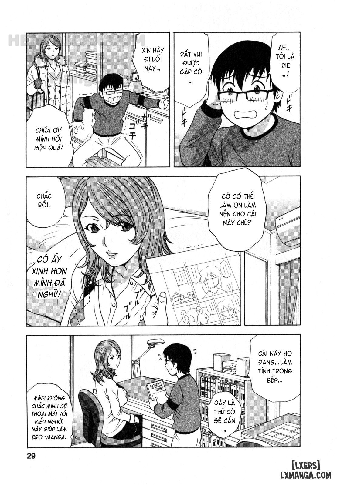 đọc truyện Life With Married Women Just Like A Manga Chương 12 ảnh 6 tại Thiên Thai Truyện