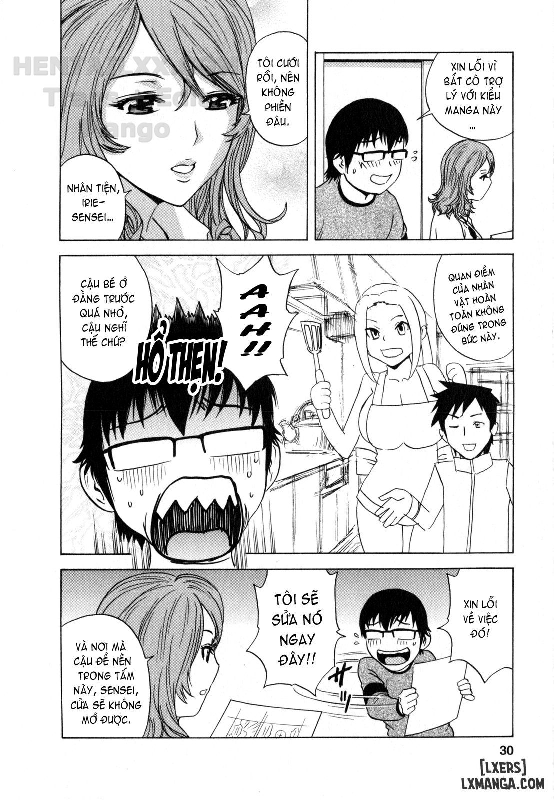 đọc truyện Life With Married Women Just Like A Manga Chương 12 ảnh 7 tại Thiên Thai Truyện
